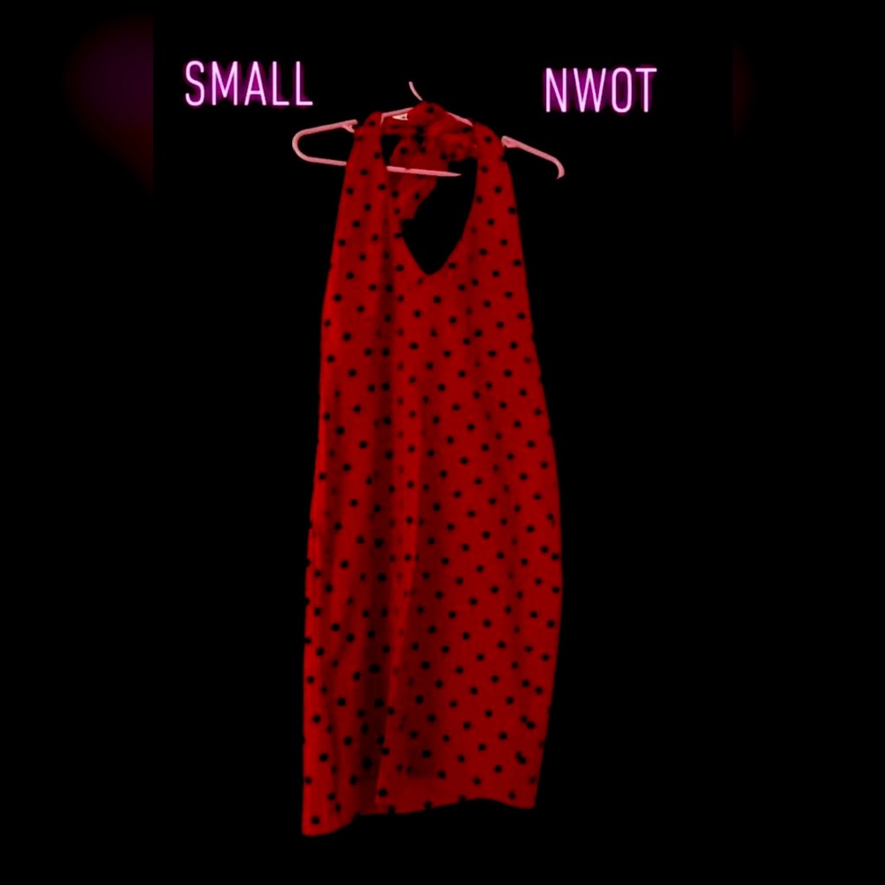Size Small NWOT halter bodycon dress